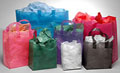 Frosted Shopping Bags