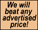 We Beat any Advertised Price