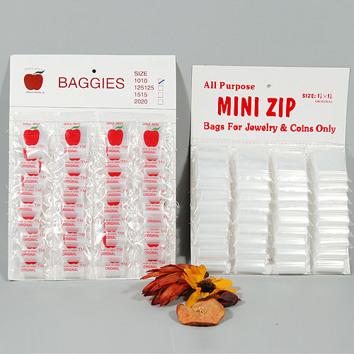 apple zip bags